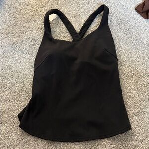 Black lululemon tank